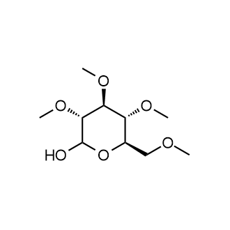 (3R,4S,5R,6R)-3,4,5-trimethoxy-6-(methoxymethyl)tetrahydro-2H-pyran-2-ol Chemical Structure