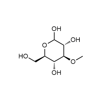 (3R,4S,5R,6R)-6-(hydroxymethyl)-4-methoxytetrahydro-2H-pyran-2,3,5-triol Chemical Structure