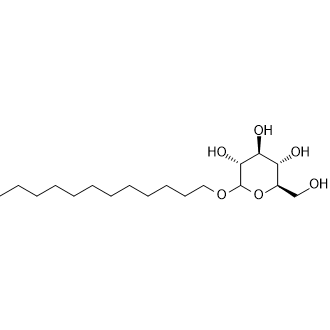 (3R,4S,5S,6R)-2-(dodecyloxy)-6-(hydroxymethyl)tetrahydro-2H-pyran-3,4,5-triol Chemical Structure