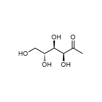 (3S,4R,5R)-3,4,5,6-tetrahydroxyhexan-2-one Chemical Structure