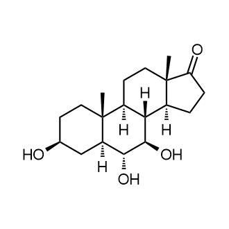 (3S,5S,6R,7R,8R,9S,10R,13S,14S)-3,6,7-trihydroxy-10,13-dimethylhexadecahydro-17H-cyclopenta[a]phenanthren-17-one Chemical Structure