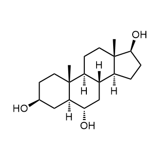 (3S,5S,6S,8R,9S,1R,13S,14S,17S)-1,13-dimethylhexadecahydro-1H-cyclopenta[a]phenanthrene-3,6,17-triol Chemical Structure