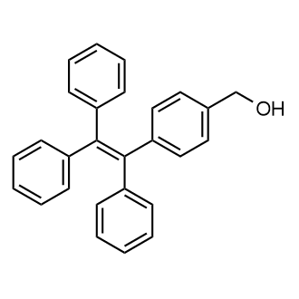 (4-(1,2,2-Triphenylvinyl)phenyl)methanol Chemical Structure