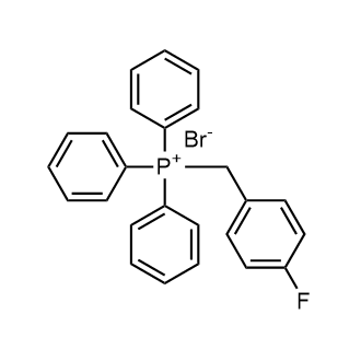 (4-Fluorobenzyl)triphenylphosphonium bromide Chemische Struktur