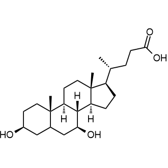 (4R)-4-((3S,7S,8R,9S,10S,13R,14S,17R)-3,7-dihydroxy-10,13-dimethylhexadecahydro-1H-cyclopenta[a]phenanthren-17-yl)pentanoic acid Chemical Structure