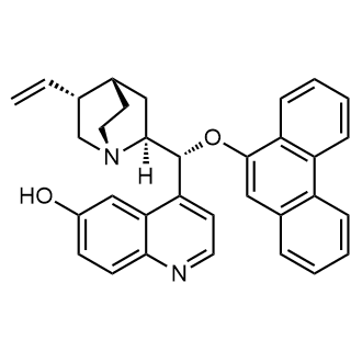 (8α,9R)-9-(9-Phenanthrenyloxy)cinchonan-6'-ol Chemical Structure