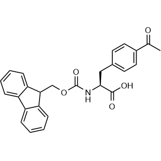 (9H-Fluoren-9-yl)MethOxy]Carbonyl L-4-Acetylphe Chemical Structure