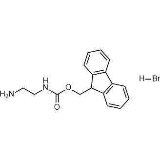 (9H-Fluoren-9-yl)methyl (2-aminoethyl)carbamate hydrobromide Chemical Structure