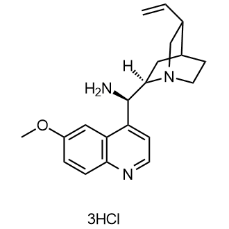 (9R)-6'-Methoxy-cinchonan-9-amine Trihydrochloride Chemical Structure