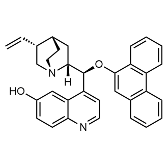 (9S)-9-(9-Phenanthrenyloxy)cinchonan-6'-ol Chemical Structure