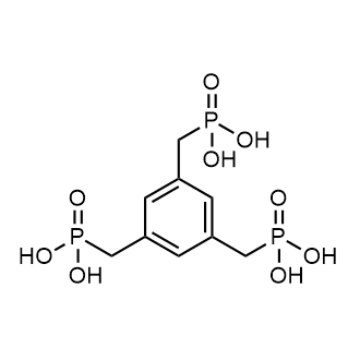 (Benzene-1,3,5-triyltris(methylene))tris(phosphonic acid) Chemische Struktur