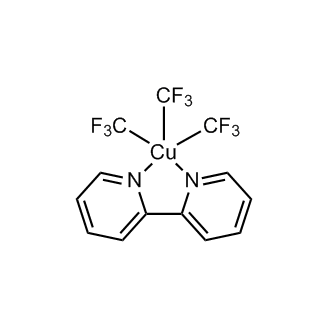 (bpy)Cu(CF3)3 Chemische Struktur