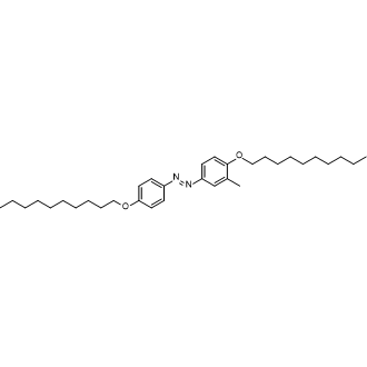 (E)-1-(4-(Decyloxy)-3-methylphenyl)-2-(4-(decyloxy)phenyl)diazene التركيب الكيميائي