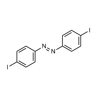 (E)-1,2-Bis(4-iodophenyl)diazene 化学構造