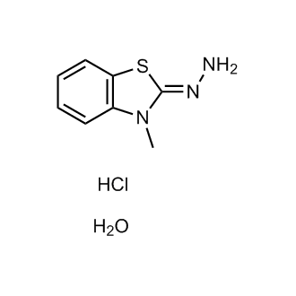 (E)-2-Hydrazono-3-methyl-2,3-dihydrobenzo[d]thiazole hydrochloride hydrate Chemical Structure