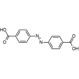 (E)-4,4'-(Diazene-1,2-diyl)dibenzoic acid Chemical Structure