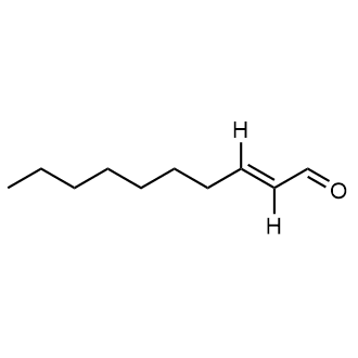 (E)-Dec-2-enal Chemische Struktur