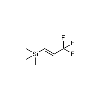 (E)-Trimethyl(3,3,3-trifluoro-1-propenyl)silane Chemical Structure