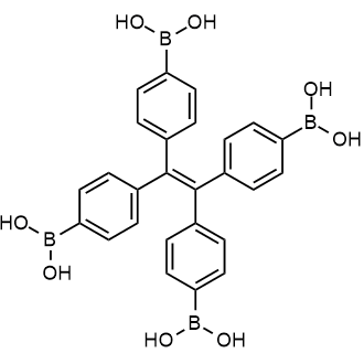 (Ethene-1,1,2,2-tetrayltetrakis(benzene-4,1-diyl))tetraboronic acid Chemical Structure