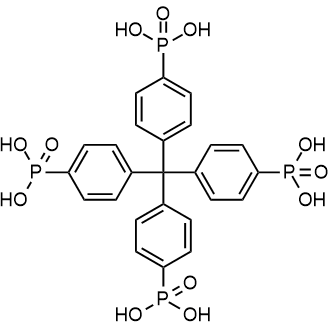 (Methanetetrayltetrakis(benzene-4,1-diyl))tetrakis(phosphonic acid) Chemical Structure