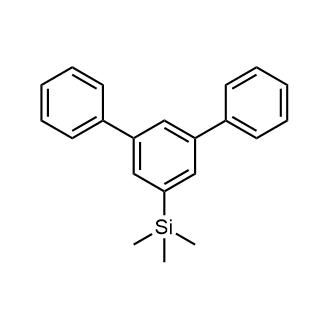 (m-Terphenyl-5'-yl)trimethyl-silane Chemische Struktur