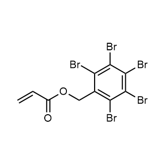 (Perbromophenyl)methyl acrylate التركيب الكيميائي