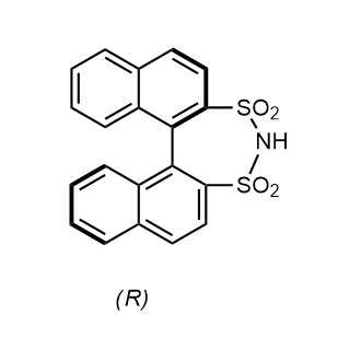 (R)-1,1'-Binaphthalene-2,2'-sulfonimide التركيب الكيميائي