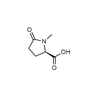 (R)-1-Methyl-5-oxopyrrolidine-2-carboxylic acid Chemische Struktur