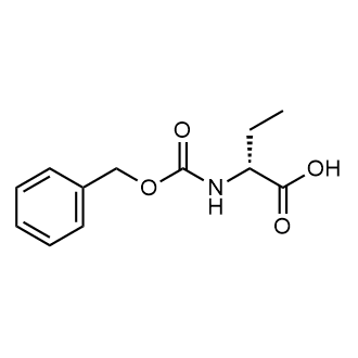 (R)-2-(((Benzyloxy)carbonyl)amino)butanoic acid Chemical Structure