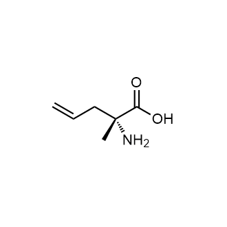 (R)-2-Amino-2-methylpent-4-enoic acid التركيب الكيميائي