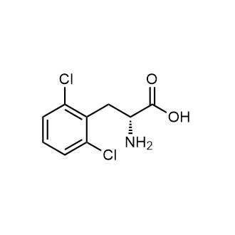 (R)-2-Amino-3-(2,6-dichlorophenyl)propanoic acid التركيب الكيميائي