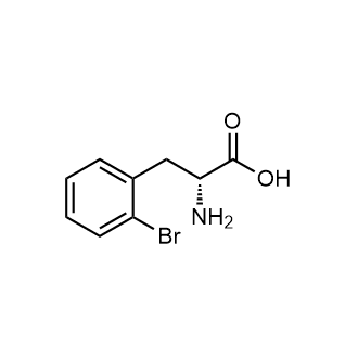 (R)-2-Amino-3-(2-bromophenyl)propanoic acid Chemical Structure