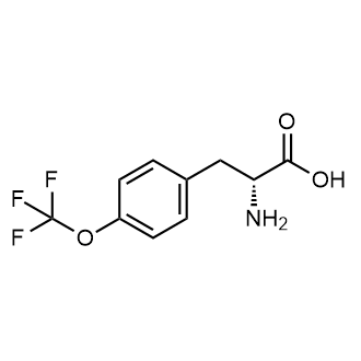 (R)-2-Amino-3-(4-(trifluoromethoxy)phenyl)propanoic acid Chemical Structure