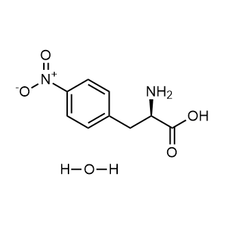 (R)-2-Amino-3-(4-nitrophenyl)propanoic acid hydrate Chemische Struktur