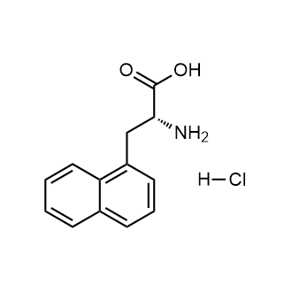 (R)-2-Amino-3-(naphthalen-1-yl)propanoic acid hydrochloride Chemical Structure