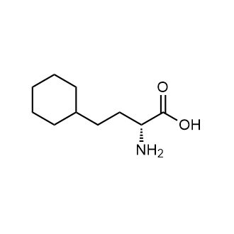 (R)-2-Amino-4-cyclohexylbutanoic acid التركيب الكيميائي