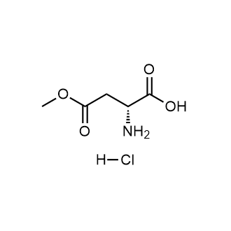 (R)-2-Amino-4-methoxy-4-oxobutanoic acid hydrochloride Chemical Structure