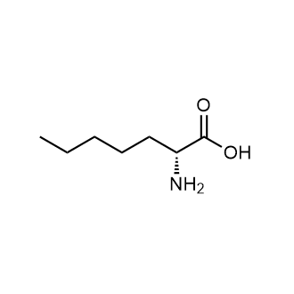 (R)-2-Aminoheptanoic acid التركيب الكيميائي