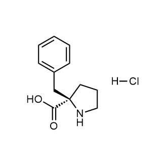 (R)-2-Benzylpyrrolidine-2-carboxylic acid hydrochloride التركيب الكيميائي