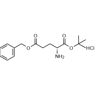 (R)-5-Benzyl 1-tert-butyl 2-aminopentanedioate hydrochloride Chemical Structure