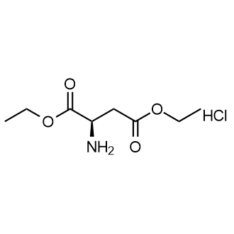 (R)-Diethyl 2-aminosuccinate hydrochloride Chemical Structure