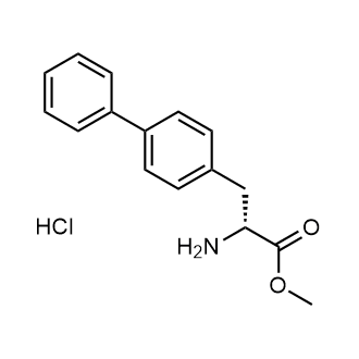 (R)-methyl 3-([1,1'-biphenyl]-4-yl)-2-aminopropanoate hydrochloride Chemical Structure