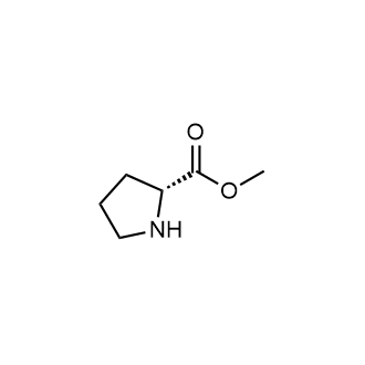 (R)-Methyl pyrrolidine-2-carboxylate Chemical Structure