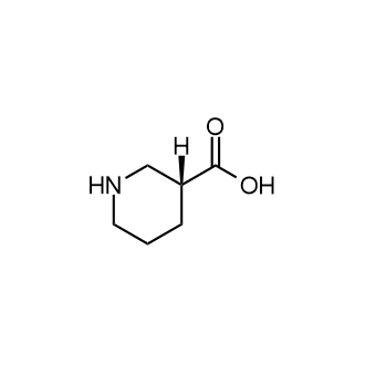 (R)-Piperidine-3-carboxylic acid Chemical Structure