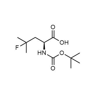 (S)-2-((tert-Butoxycarbonyl)amino)-4-fluoro-4-methylpentanoic acid Chemical Structure