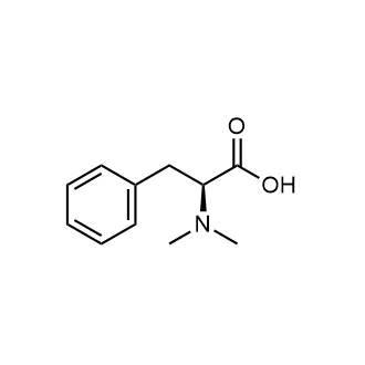 (S)-2-(Dimethylamino)-3-phenylpropanoic acid 化学構造