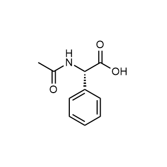 (S)-2-Acetamido-2-phenylacetic acid Chemical Structure