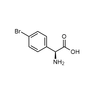 (S)-2-Amino-2-(4-bromophenyl)acetic acid Chemical Structure