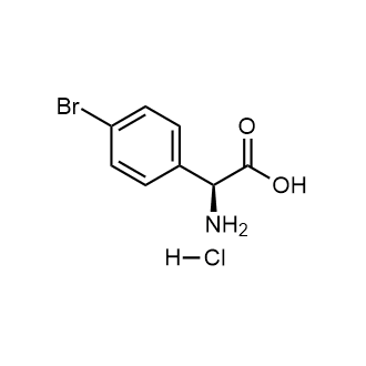 (S)-2-Amino-2-(4-bromophenyl)acetic acid hydrochloride Chemical Structure