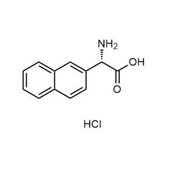 (S)-2-Amino-2-(naphthalen-2-yl)acetic acid hydrochloride Chemical Structure